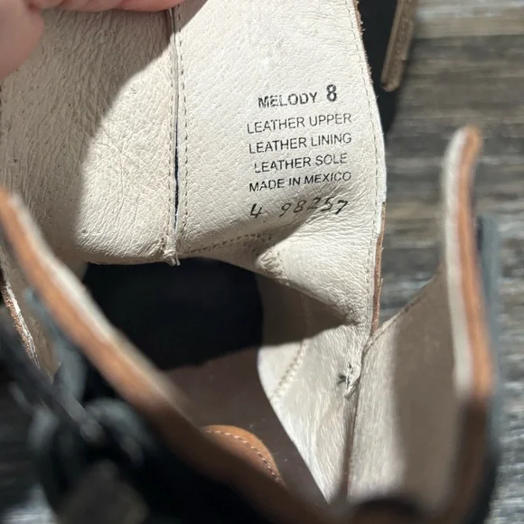 Freebirds Black Studded Ankle Booties NIB NWT - Picture 4 of 8